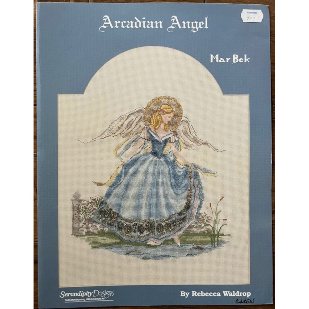 Mar Bek Arcadian Angel Serendipity Designs Cross Stitch Chart